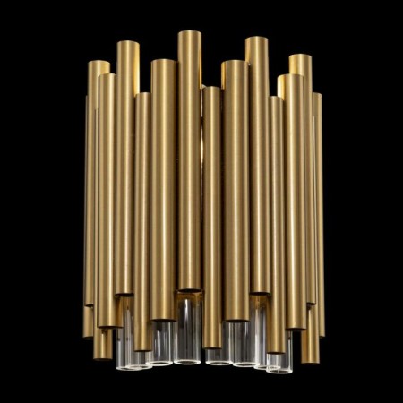 Bra Maytoni Mod135WL-01BS, 1CHE14, 60W, 16.9x11.5x28 cm, brass color-1
