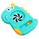 Developing toy for kids "Dino", with a teether for teeth, mix