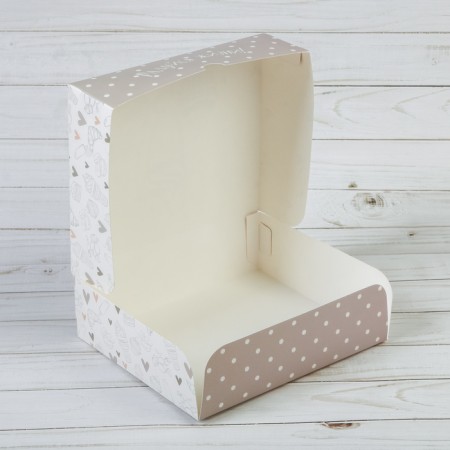 Confectionery packaging, box "Rejoice of life", 17 x 20 x 6 cm-1
