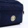 Bag Cross-Bodi with a zipper, blue color