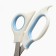 Middle scissors medium with an emphasis for a finger, 12 x 4.5 x 1.4 cm, economy, mix of flowers