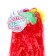 Hawaiian skirt, red color