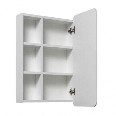 Cabinet-mirror "Capri 55" White, universal-1