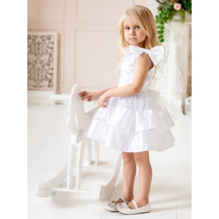 Dress "Sofia", height 122 cm, white color-6