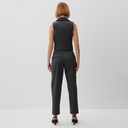 Women's pants Minaku: Safari color graphite, rr 48-3