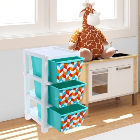 Lazuric chest of drawers, 3 sections-1