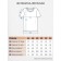 Women's T -shirt, size 44, blue color