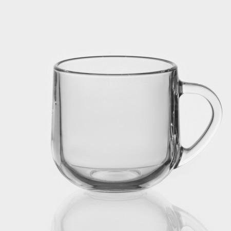 Glass mug "Gramine", 300 ml