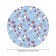 The tablecloth “New Year's mood”, round, oxford, elastic band, size 120x120 cm, diameter 75-100 cm