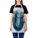 Apron kitchen with a “sad rose” photo print, adjustable, size OS