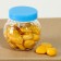 The basis for creativity and decor is a jar with a “embossed” lid, size - 5 × 5 × 5 cm, mix color