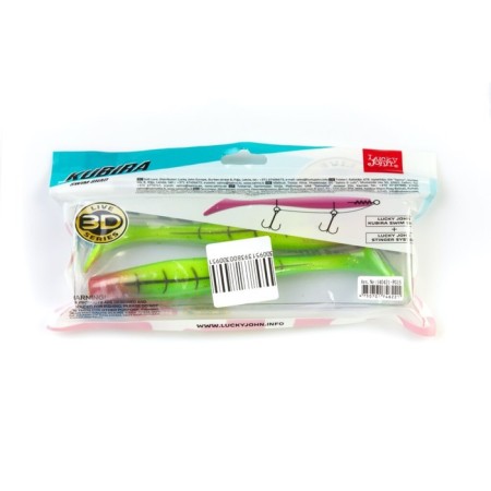 Vibro -highs LJ 3D Series Kubira Swim Shad 7.0in (17.50)/PG15 2pcs.-4