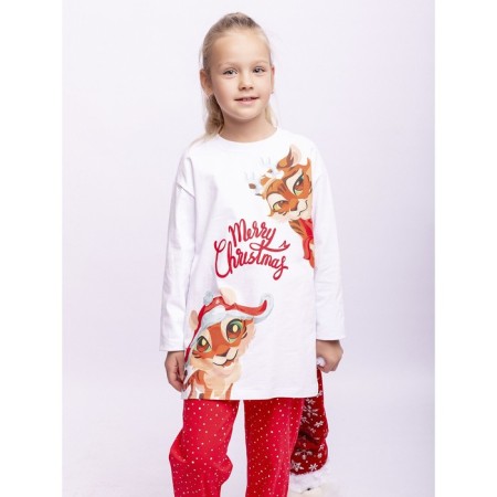 Pajamas: T -shirt, trousers, height 152 cm, multicolor color-4