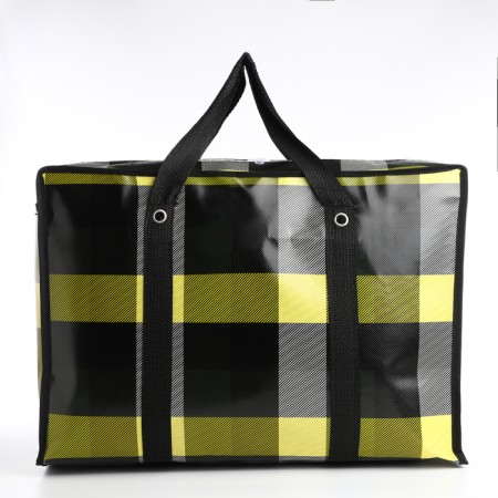 Lightning on a zipper, 35 liters, black/yellow color-1