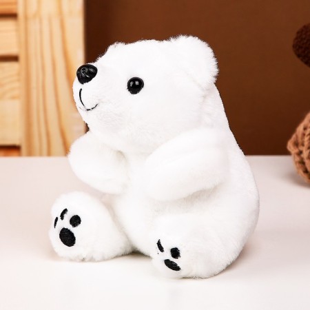 Soft toy "Bear", on a key fob, 11 cm-1