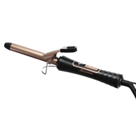 Aksinya curl KS-804, 35 W, ceramic coating, D = 19 mm, cord 1.8 m, black-beige