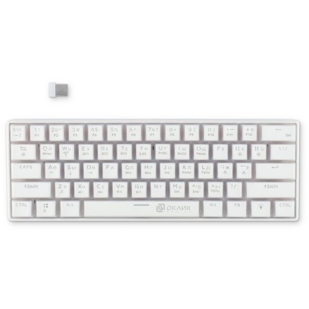 Keadlid K763W Mechanical White USB wireless BT/Radio Multimedia for Gamer Le 106689-1