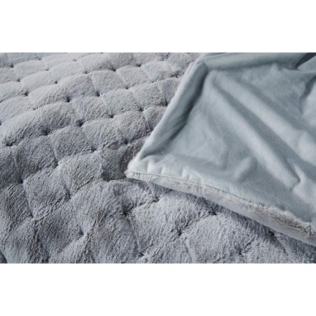 Bernard bedspread, size 220x240 cm, color light gray-5