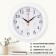 Watch wall, interior "white tree", d-21 cm, silent