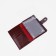 Cover for autocracents on the button, burgundy color