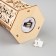 Christmas tree toy "Lantern with a house", from batteries, a glow of warm white