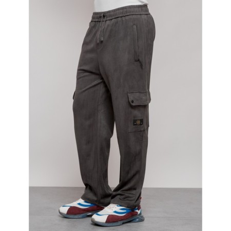 Sports pants, size 50, gray color-25