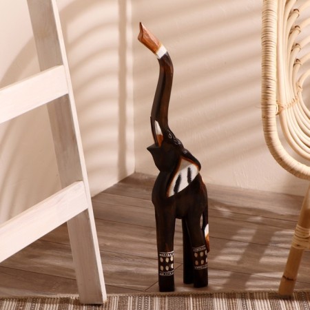 Souvenir tree "Elephant with a flower on the back" 60x15x7 cm