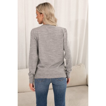 Female jumper, size s, gray color 62006-1