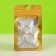 SIP-LOK package with a window, with Euroslot, gold, 5.5 x 9.5 cm