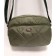 Women's bag Pluma green stitch