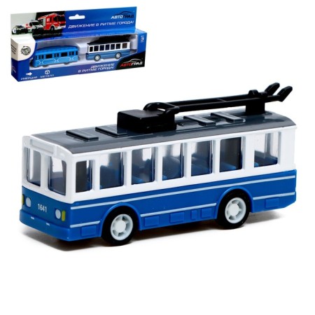 Set "City Transport", inertial, metal, trolley + train-1