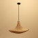 Ceiling Lamp from Rotan "Kuin" 1x120W, E27, 55x40 cm