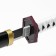 Souvenir product katan on a stand, white hilt in a braid 74 cm