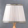 Galatea table "Galatea" 1x40W E27 220V white-gold 20x20x38.5 cm.