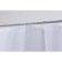 Canneto bathroom curtains, 180 x 200 cm, brown color