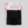 Flasp-upsurger for a bra, 3 rows 3 hooks, 5 × 10.5 cm, 3 pcs, black color