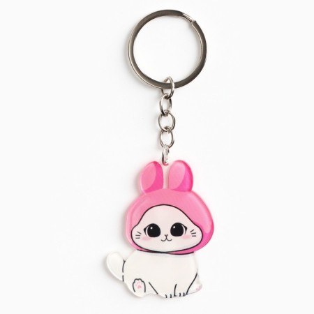 Acrylic key -keychain "You are just a miracle", 10.3 x 4.2 cm-1