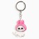Acrylic key -keychain "You are just a miracle", 10.3 x 4.2 cm
