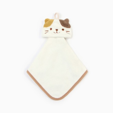 Lovelife hand towel "cat", 39x21 cm, 100% PE, microfiber 280 g/m2-1