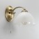 Sconces Citilux "Francesca" CL417313, 15x20 cm, 1x75W, E27, brown color
