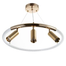 Bayerlux Lamp Viati Led 57W gold 50x50x14-100 cm