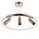 Bayerlux Lamp Viati Led 57W gold 50x50x14-100 cm