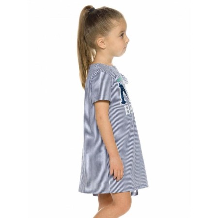 Dress for girls, height 110 cm, white color-1