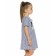 Dress for girls, height 110 cm, white color