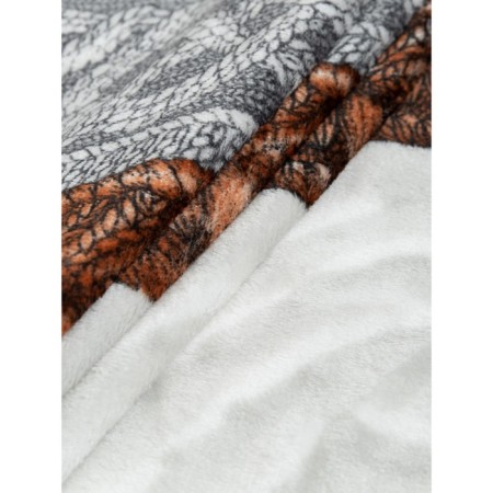 Texrepublic blanket, size 180x200 cm, beige color-4