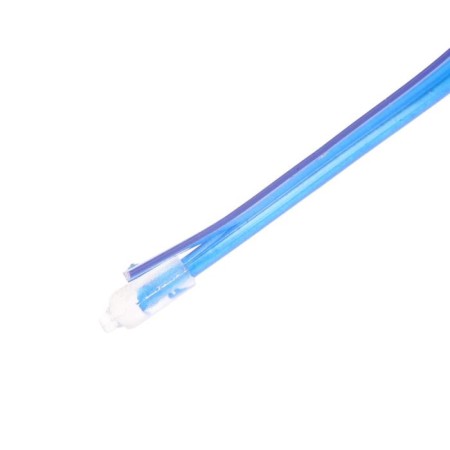 Cartage neon thread for lighting salon, 12 V power adapter, 7 m, blue-2