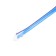 Cartage neon thread for lighting salon, 12 V power adapter, 7 m, blue
