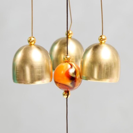Wind Music Metal "Yin-Yang" 3 bells 47 cm-3