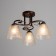 Lasni chandelier 3khe27 40W wenge 45x45x28 cm Bayerlux