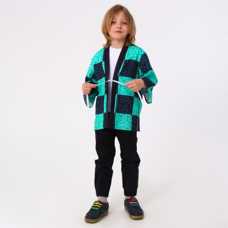 Carnival chaoori "Demonic blade", height 98-152 cm, green color-6